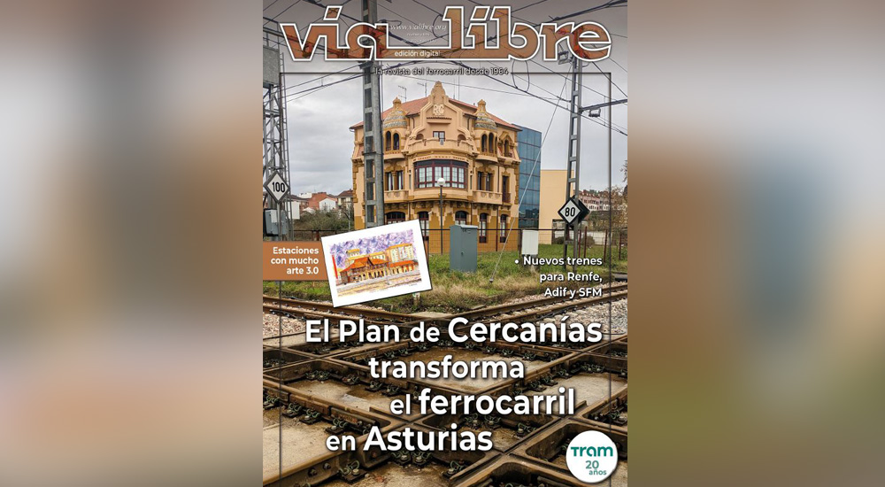 Ya en quioscos el número de abril de ‘Vía Libre’ Ya en quioscos el número de abril de ‘Vía Libre’